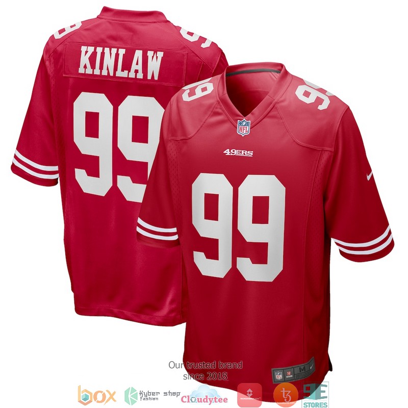 San Francisco 49ers Javon Kinlaw 99 Scarlet Football Jersey 2 San Francisco 49ers Javon Kinlaw 99 Scarlet Football Jersey word1