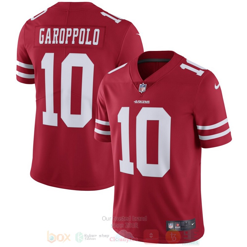 BEST San Francisco 49ers Jimmy Garoppolo Scarlet Vapor Untouchable Jersey Football 2 BEST San Francisco 49ers Jimmy Garoppolo Scarlet Vapor Untouchable Jersey Football word2