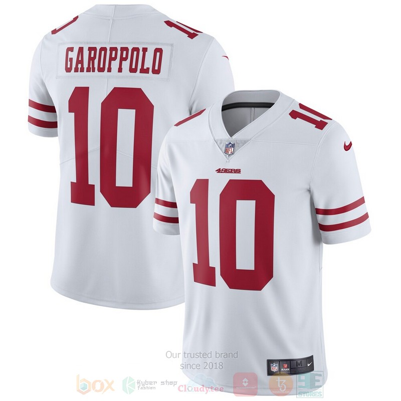 BEST San Francisco 49ers Jimmy Garoppolo White Vapor Untouchable Jersey Football 2 BEST San Francisco 49ers Jimmy Garoppolo White Vapor Untouchable Jersey Football word2