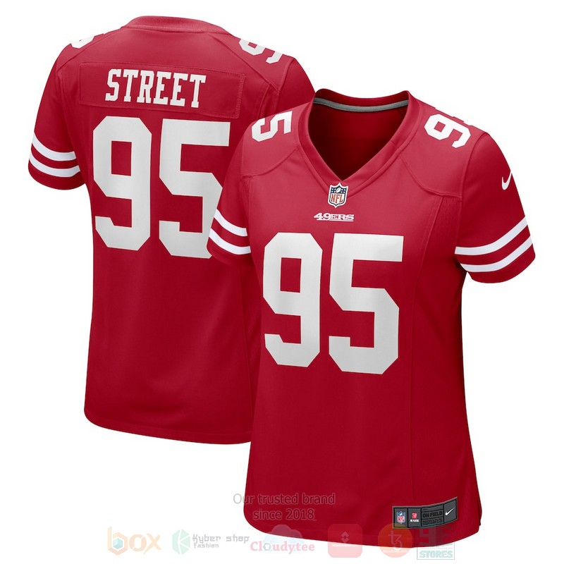 BEST San Francisco 49ers Kentavius Street Scarlet Jersey Football 3 BEST San Francisco 49ers Kentavius Street Scarlet Jersey Football word3