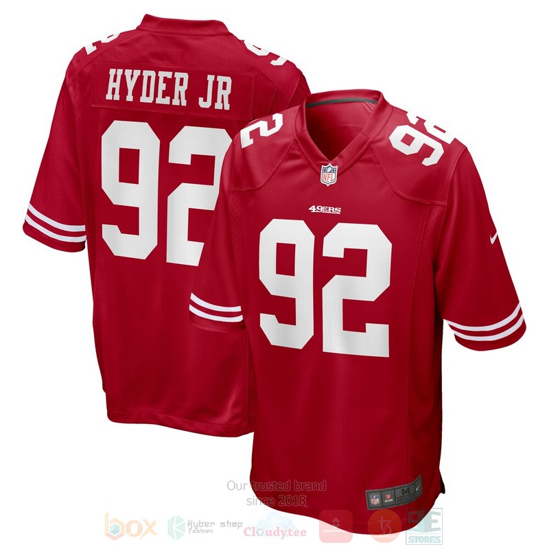 BEST San Francisco 49ers Kerry Hyder Jr. Scarlet Jersey Football 1 BEST San Francisco 49ers Kerry Hyder Jr. Scarlet Jersey Football word2