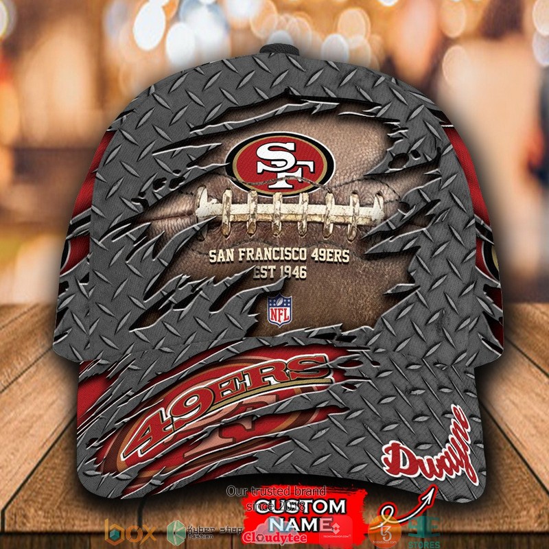 San Francisco 49ers Luxury NFL Custom Name Cap word1