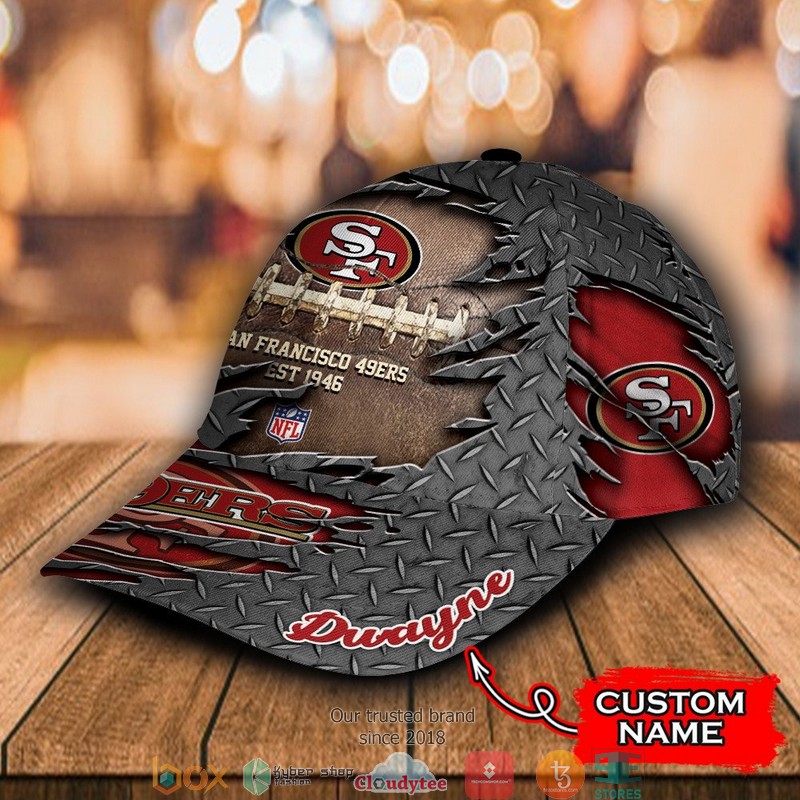 San Francisco 49ers Luxury NFL Custom Name Cap 3 San Francisco 49ers Luxury NFL Custom Name Cap word3