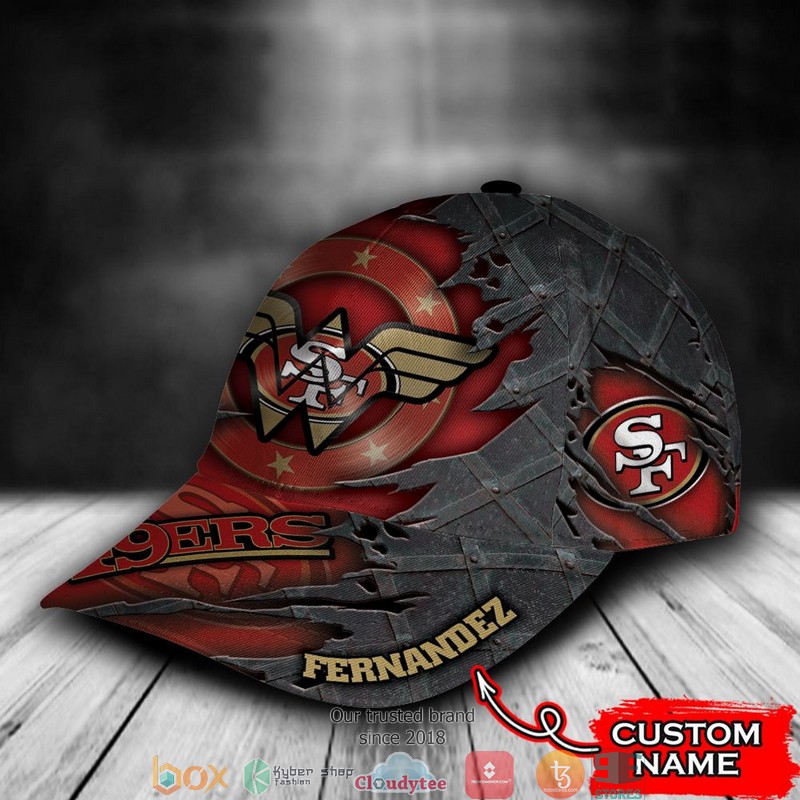 San Francisco 49ers Wonder Woman NFL Custom Name Cap 3 San Francisco 49ers Wonder Woman NFL Custom Name Cap word1