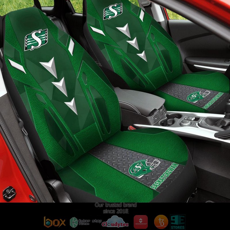 Saskatchewan Roughriders Green Limited Car Seat Covers