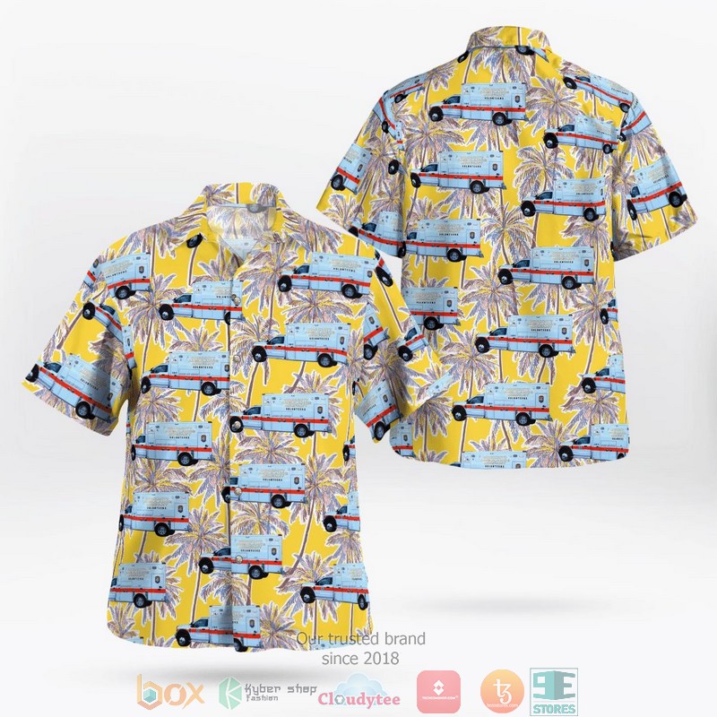 Sayville New York Community Ambulance of Sayville Aloha Shirt 9 Sayville New York Community Ambulance of Sayville Aloha Shirt word1