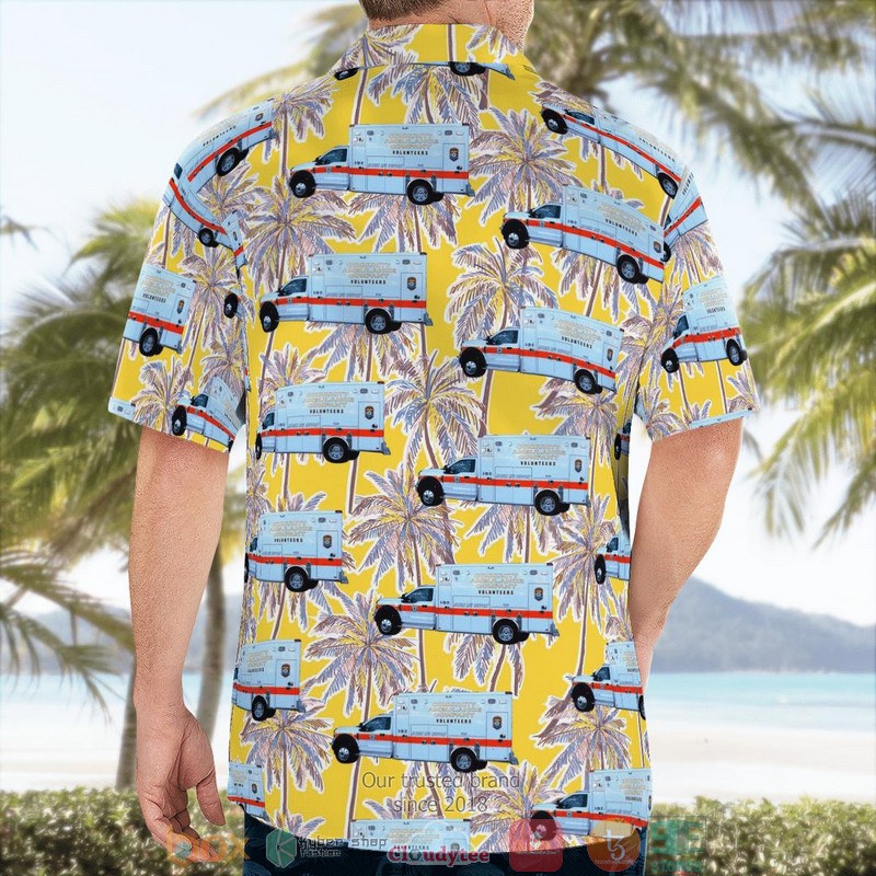 Sayville New York Community Ambulance of Sayville Aloha Shirt 2 Sayville New York Community Ambulance of Sayville Aloha Shirt word2