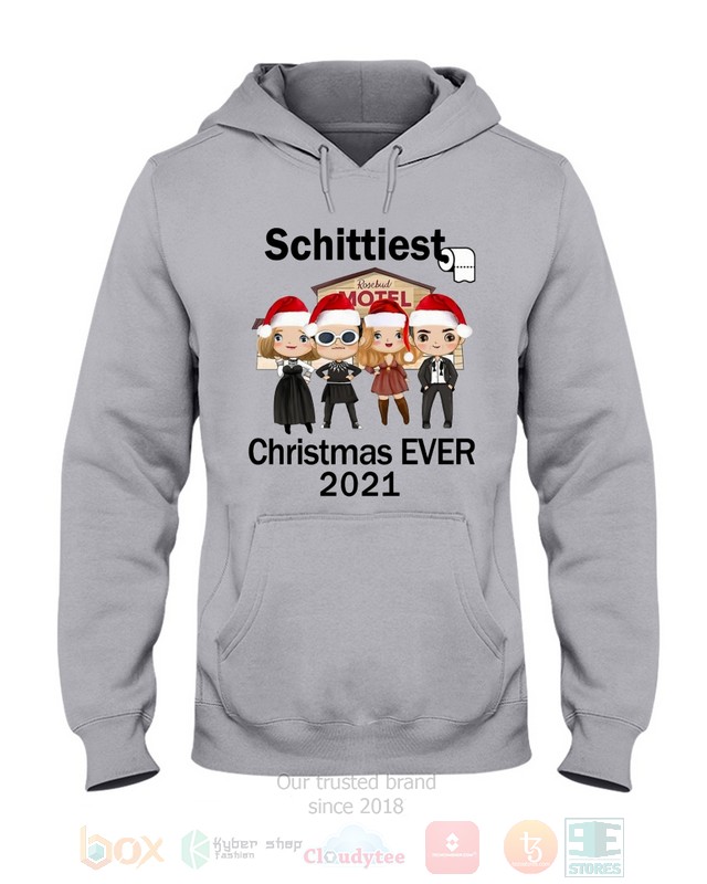 Schittiest Christmas Ever 2021 Schitt's Creek Hoodie, Shirt word3