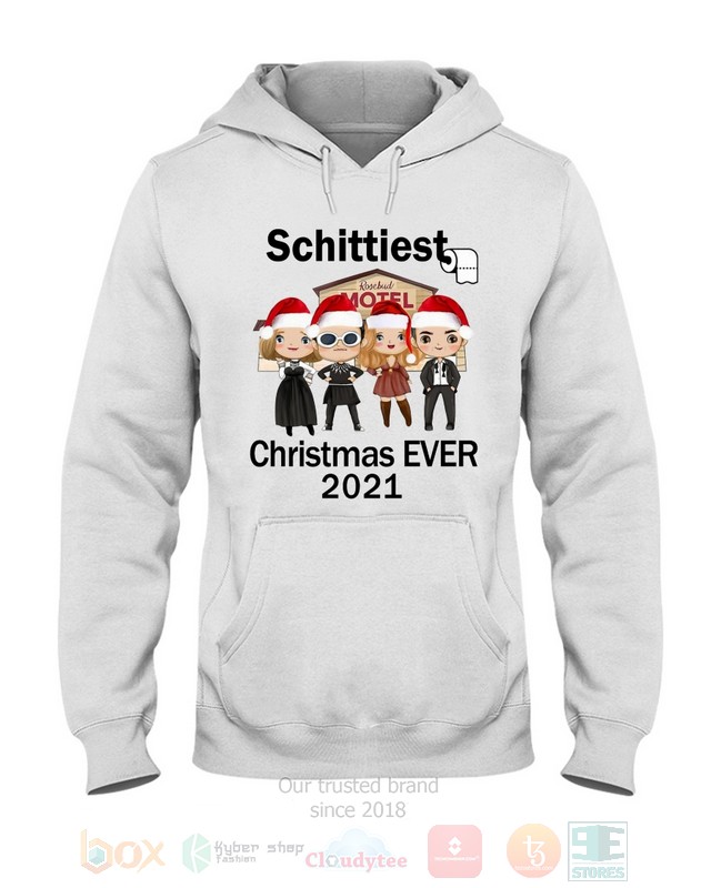 Schittiest Christmas Ever 2021 Schitt's Creek Hoodie, Shirt word3