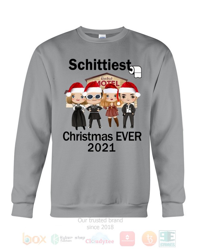 Schittiest Christmas Ever 2021 Schitt's Creek Hoodie, Shirt word3