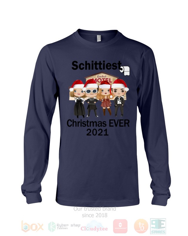 Schittiest Christmas Ever 2021 Schitt's Creek Hoodie, Shirt word3