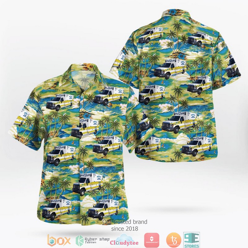 Schwenksvill Pennsylvania Skippack EMS Hawaiian Shirt word3