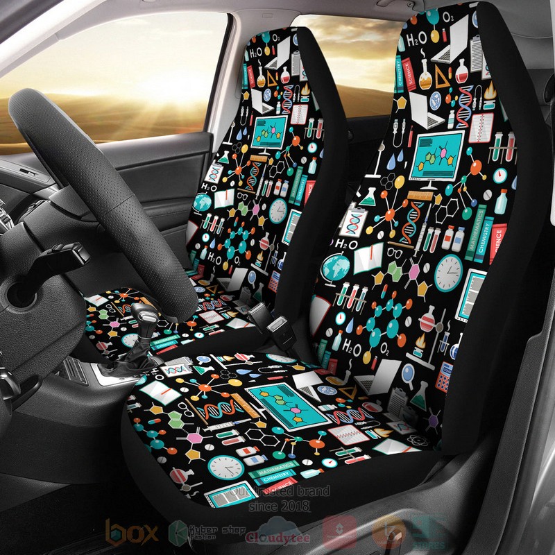 BEST Science Pattern Luxury Car Seat Covers