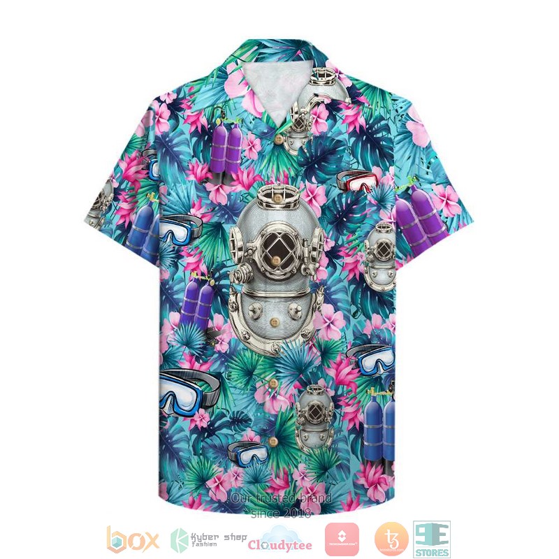 Scuba diving Hawaiian Shirt