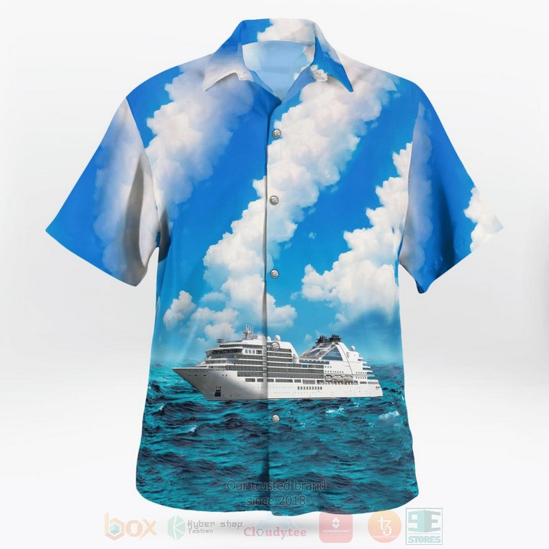 BEST Seabourn Cruise Line Seabourn Ovation 3D Aloha Shirt 2 BEST Seabourn Cruise Line Seabourn Ovation 3D Aloha Shirt word3