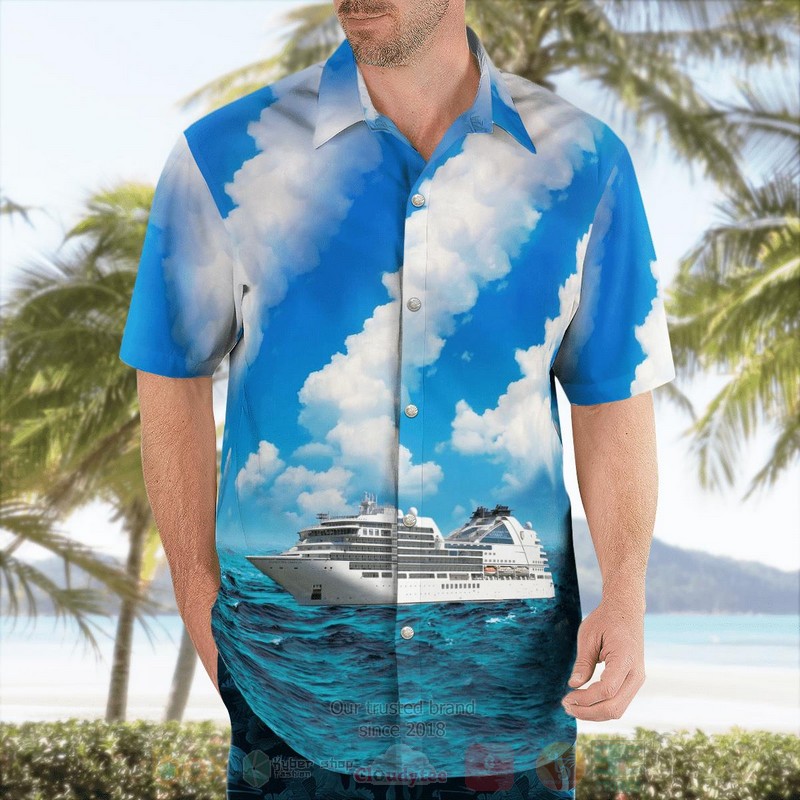 BEST Seabourn Cruise Line Seabourn Ovation 3D Aloha Shirt 3 BEST Seabourn Cruise Line Seabourn Ovation 3D Aloha Shirt word3