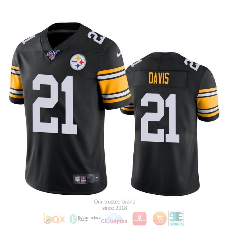 NEW Sean Davis Pittsburgh Steelers 100th Season Football Jersey 1 NEW Sean Davis Pittsburgh Steelers 100th Season Football Jersey word2