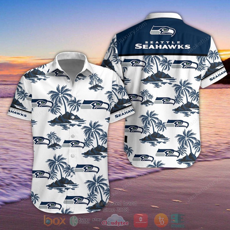 HOT Seattle Seahawks Hawaiian Shirt, Shorts word3