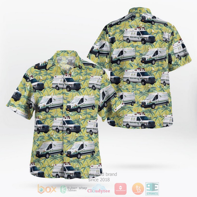 BEST SeniorCare EMS New York Fleet Hawaii Shirt word1