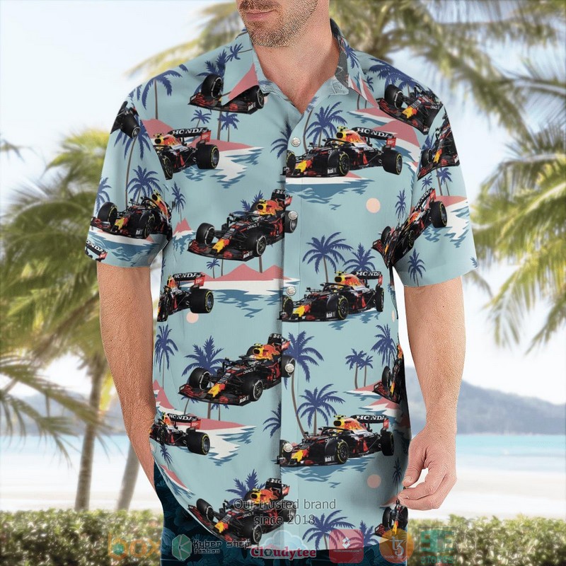 Sergio Perez Mexico City - Formula 1 Hawaiian Shirt word1