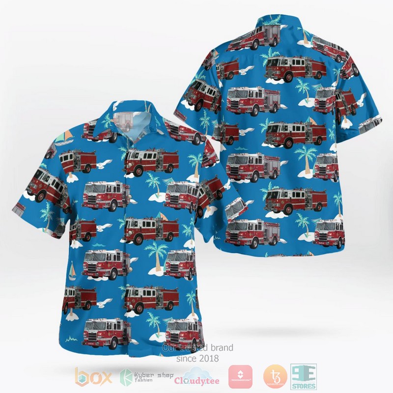 BEST Sharon Hill Fire Company - Station 9 Sharon Hill Pennsylvania Hawaii Shirt word1