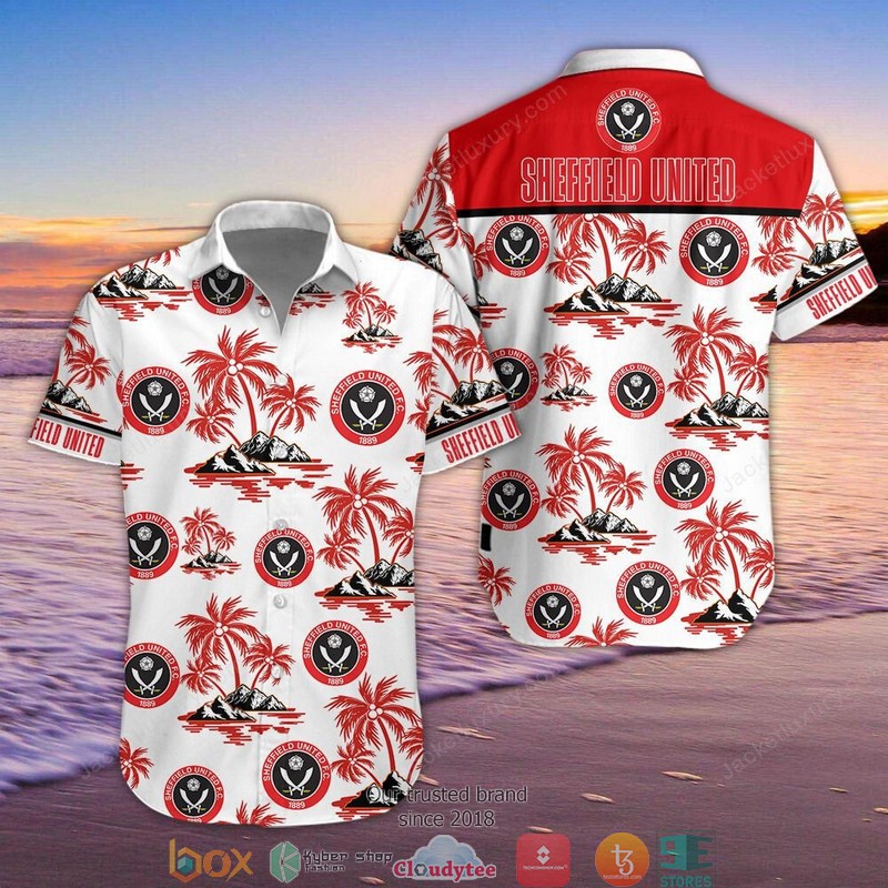 Sheffield United F.C Hawaiian Shirt, Beach Short word2