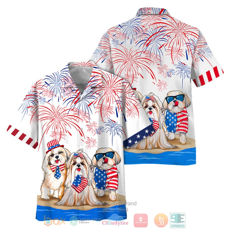 NEW Shih Tzu Independence Day Is Coming Hawaii Shirt, Shorts 3 NEW Shih Tzu Independence Day Is Coming Hawaii Shirt, Shorts word3