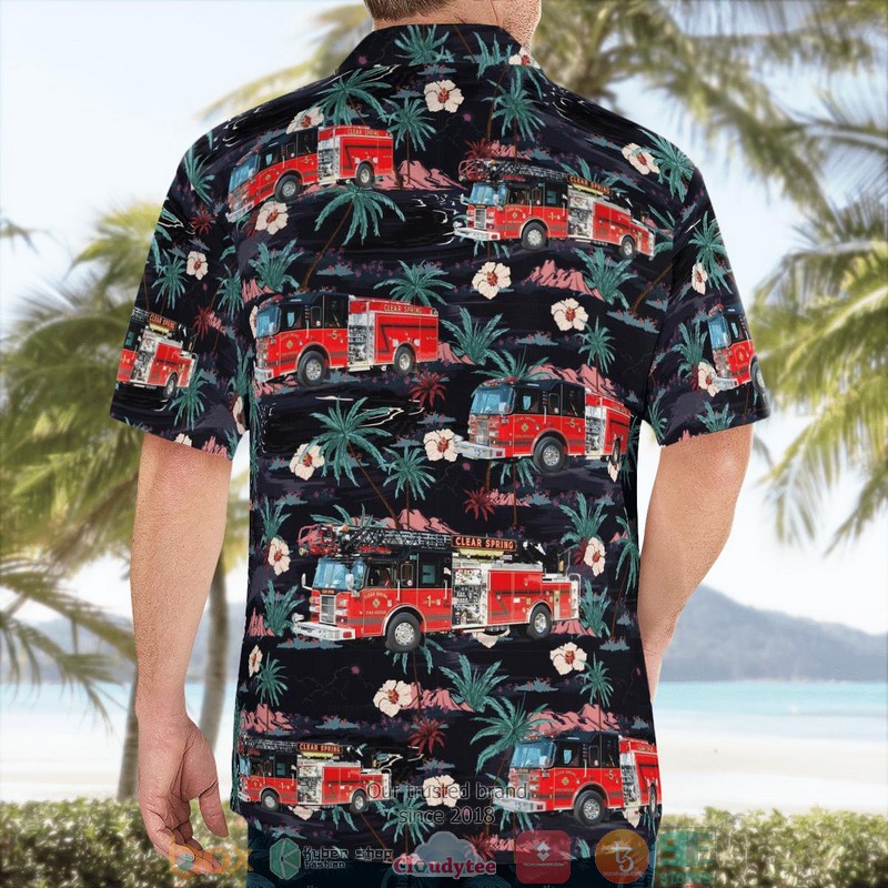 Simpsonville South Carolina Clear Spring Fire & Rescue Hawaii 3D Shirt 2 Simpsonville South Carolina Clear Spring Fire & Rescue Hawaii 3D Shirt word3