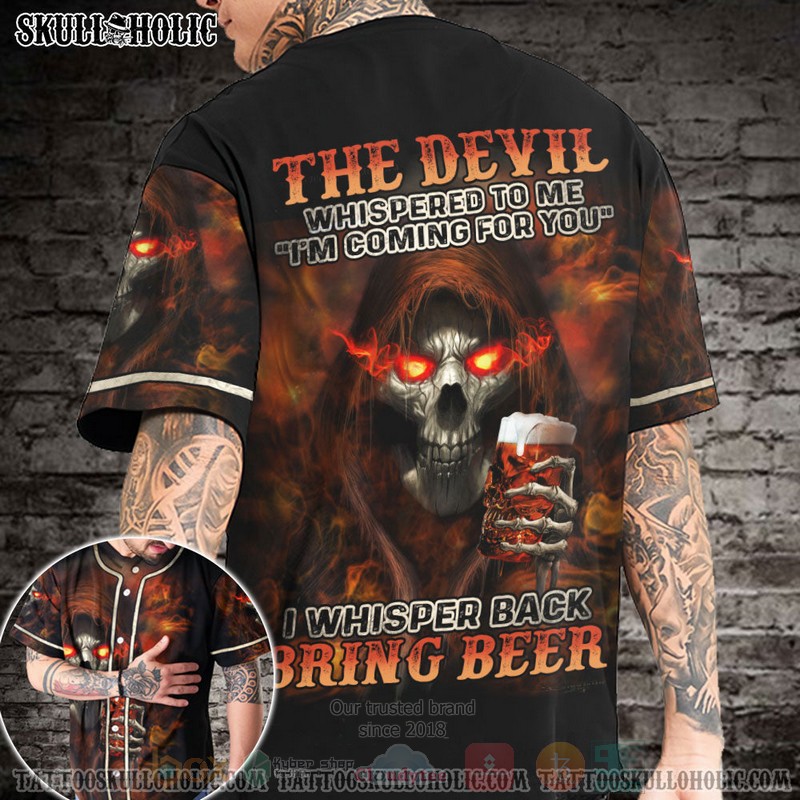 BEST Skull Bring Beer Reaper 3D Baseball Jersey 3 BEST Skull Bring Beer Reaper 3D Baseball Jersey word3