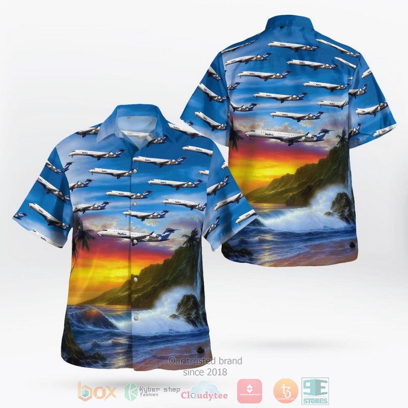 BEST SkyWest Airlines Bombardier CRJ-701ER N752SK Hawaii Shirt 9 BEST SkyWest Airlines Bombardier CRJ-701ER N752SK Hawaii Shirt word1