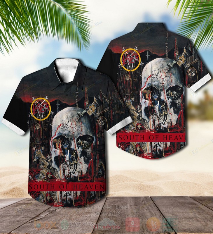 BEST Slayer Seasons in the Abyss Album Aloha Hawaiian Shirt