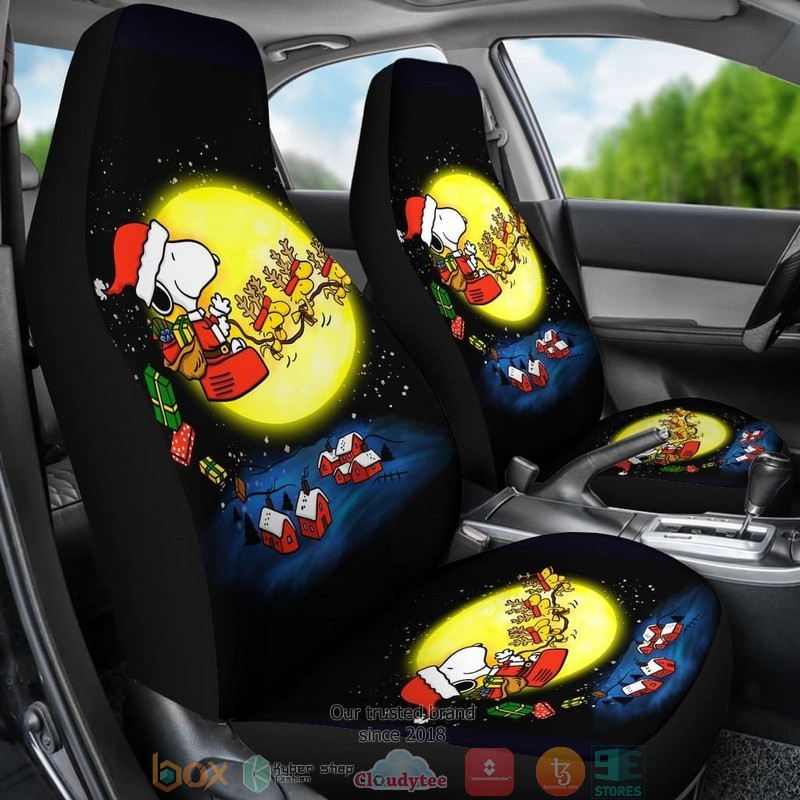 Snoopy Christmas Limited Car Seat Covers 3 Snoopy Christmas Limited Car Seat Covers word2