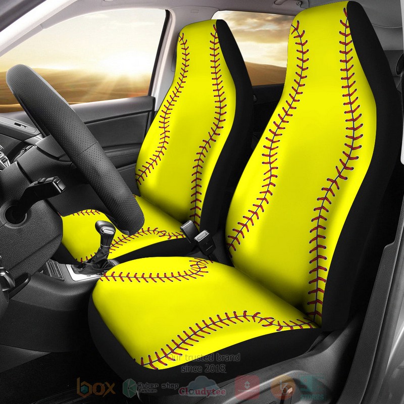 BEST Softball Luxury Car Seat Covers word3