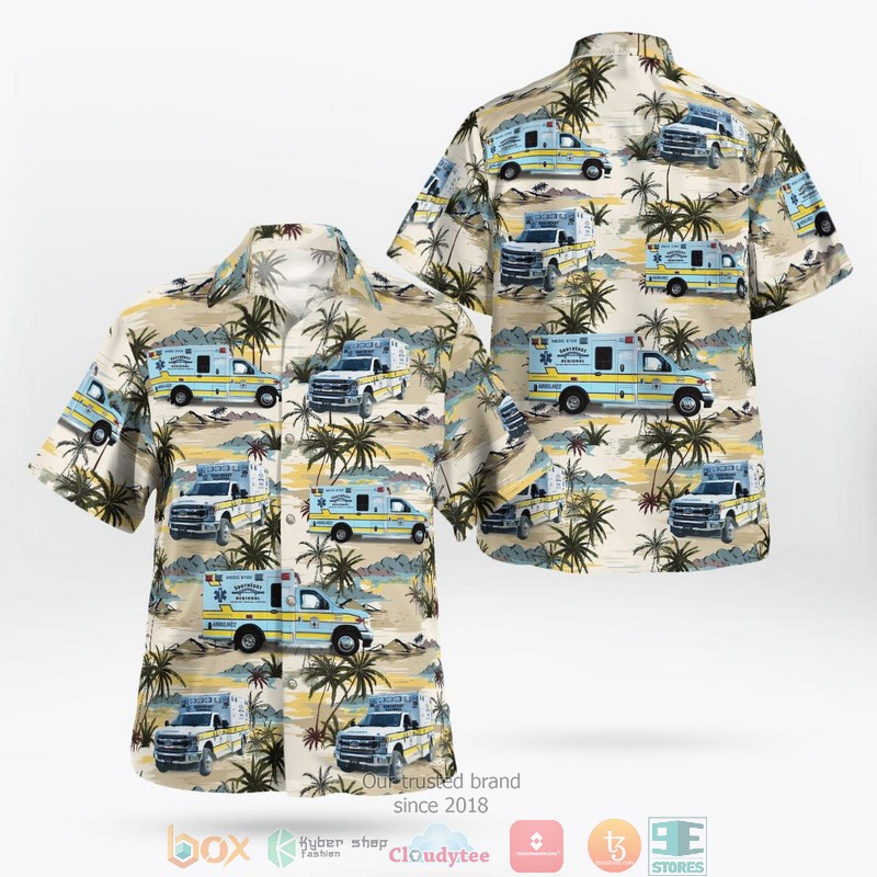 SouthEast Regional EMS Jefferson Hills Pennsylvania Hawaiian Shirt 1 SouthEast Regional EMS Jefferson Hills Pennsylvania Hawaiian Shirt word1