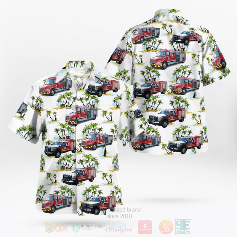 BEST SouthWest Bell County Volunteer Fire Department, Killeen, Texas 3D Aloha Shirt word1