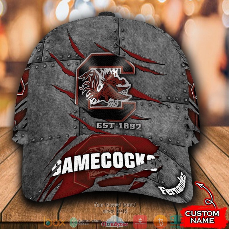 South Carolina Gamecocks Luxury NCAA1 Custom Name Cap 8 South Carolina Gamecocks Luxury NCAA1 Custom Name Cap word2