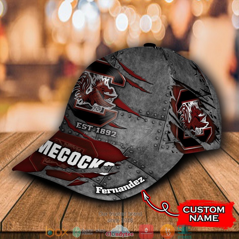 South Carolina Gamecocks Luxury NCAA1 Custom Name Cap 3 South Carolina Gamecocks Luxury NCAA1 Custom Name Cap word3