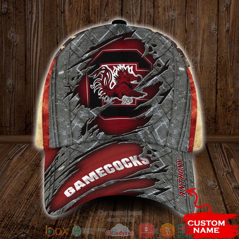 South Carolina Gamecocks NCAA1 Custom Name Cap word2