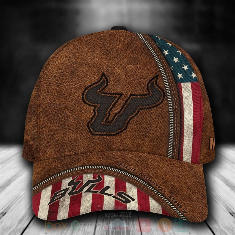 BEST South Florida Bulls NCAA Custom Name Classic Cap