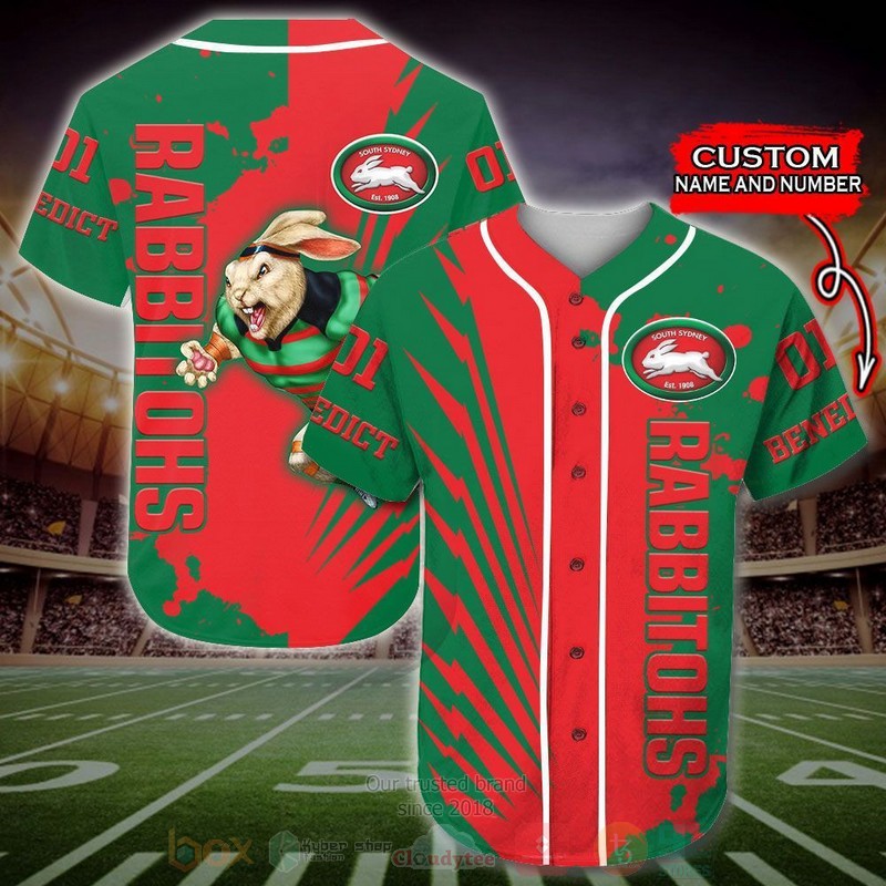 BEST South Sydney Rabbitohs Custom AOP Baseball Jersey 5 BEST South Sydney Rabbitohs Custom AOP Baseball Jersey word2