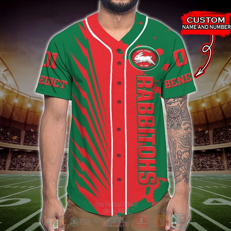 BEST South Sydney Rabbitohs Custom AOP Baseball Jersey 2 BEST South Sydney Rabbitohs Custom AOP Baseball Jersey word2
