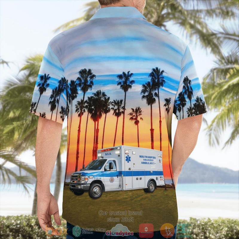 Southampton Volunteer Ambulance North Sea New York Aloha Shirt 2 Southampton Volunteer Ambulance North Sea New York Aloha Shirt word1