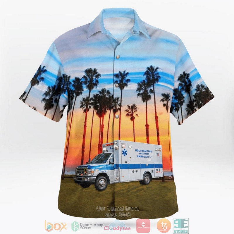Southampton Volunteer Ambulance North Sea New York Aloha Shirt 3 Southampton Volunteer Ambulance North Sea New York Aloha Shirt word1