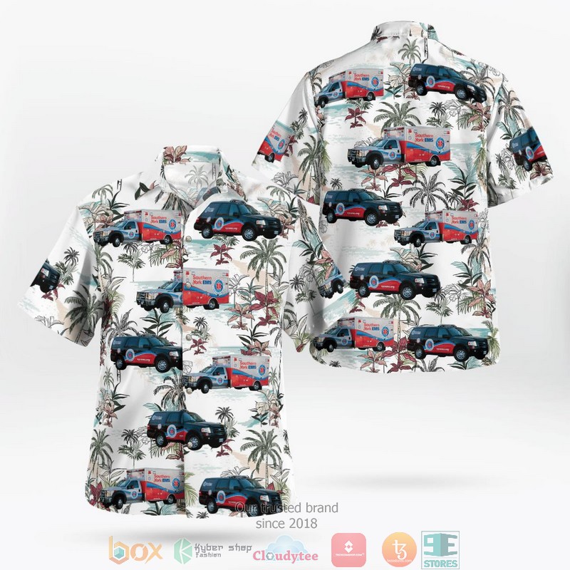 Southern York County EMS Hawaii 3D Shirt