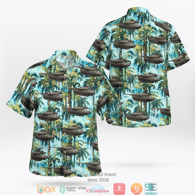 Spanish Army Leopardo 2E Main Battle Tank Hawaiian Shirt 1 Spanish Army Leopardo 2E Main Battle Tank Hawaiian Shirt word2