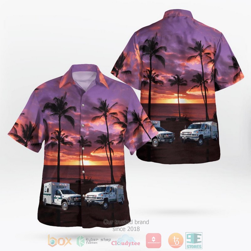 BEST Sparta North Carolina Alleghany County Volunteer Rescue Squad Hawaii Shirt word1