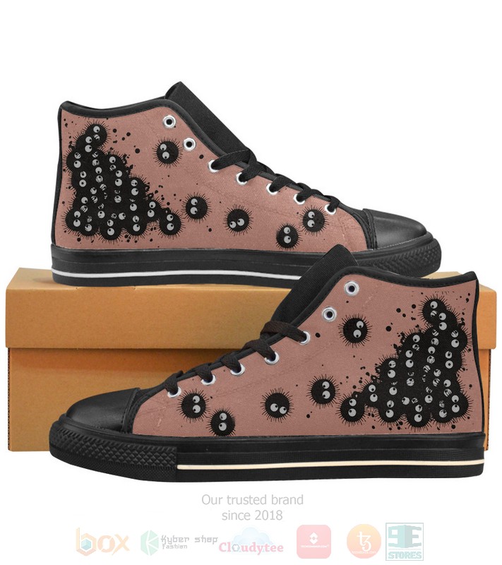 BEST Spirited Away, Cute High Top Canvas Sneakers Shoes 4 BEST Spirited Away, Cute High Top Canvas Sneakers Shoes word3