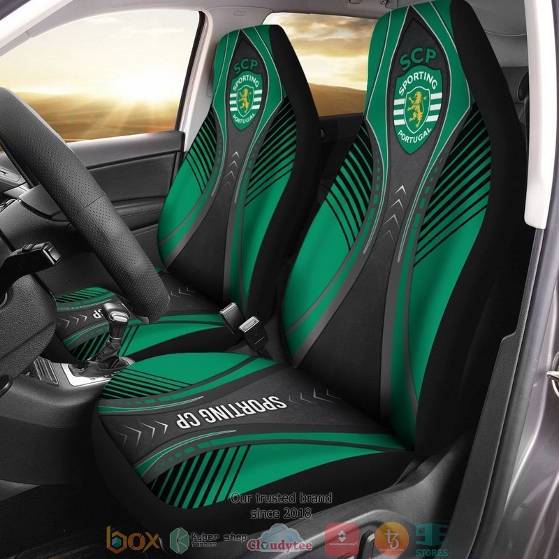 Sporting CP Green Car Seat Covers