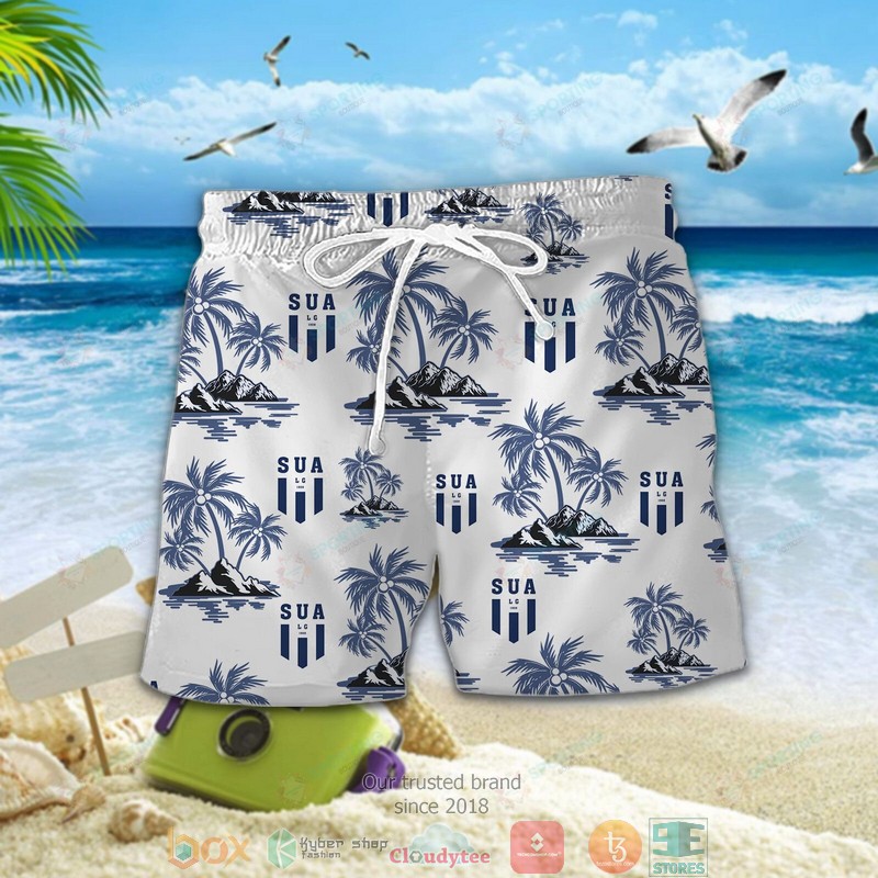 Sporting Union Agenais Hawaiian shirt, short 2 Sporting Union Agenais Hawaiian shirt, short word3