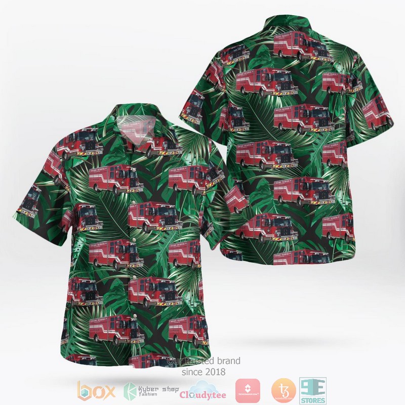 Spruce Grove Fire Services Aloha Shirt